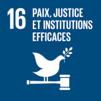 ODD #16 - Paix, justice et institutions efficaces