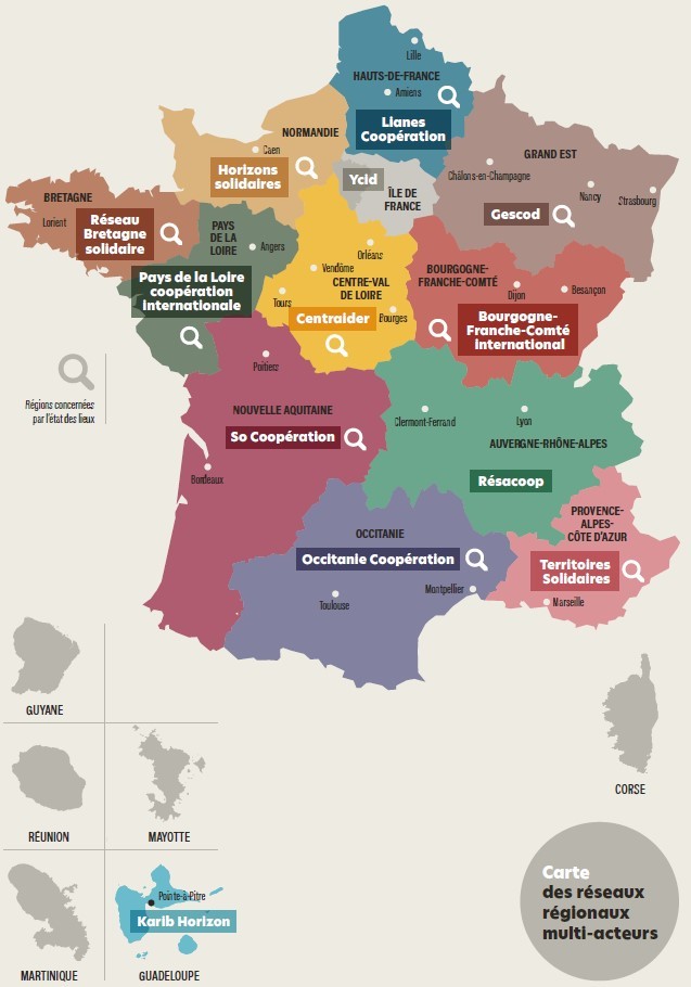 Carte des RRMA 